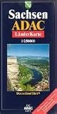 ADAC Länderkarte Sachsen plano 1 : 250 000.