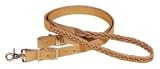 Tory Harness Leather 5 Plait Braided Roping Rein 3