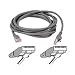 Belkin A3L791-S 50-Foot RJ45 CAT 5e Snagless Molded Patch Cable (Gray)
