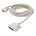 Cables To Go - 03020 - 10ft DB25M to DB9F Null Modem Cable