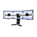 Ergotron Triple Display Stand - Black