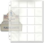 BCW Vinyl 20-pocket Page (250 Count) - Coin Collecting Supplies