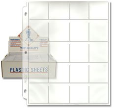 BCW Vinyl 20-pocket Page (250 Count) - Coin Collecting Supplies