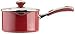 Select 18cm red non stick saucepan