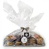 3 Dozen Fresh Baked Cookies on Polished Pewter Oblong Star Tray