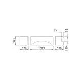 LIXIL メンテナンス部品 住器用部品 バスルーム 浴槽エプロン 1818(R) プレーンブラウン[RMFT503]
