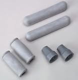Crutch Accessories - Crutch Tips Gray - Super (Extra-Large) - 6 Pair - Model MDS80265W