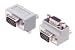 L-com Low Profile Right Angle Adapter - VGA adapter - HD-15 (M) - HD-15 (F)