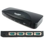 STARTECH.COM 4-PORT RS232 SERIAL TO USB CONVERTER CABLE (Retail)