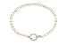 Cultured Freshwater Pearl Bracelet with 1/5 Carat Diamond and 14K Gold Clasp