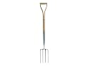 Faithfull Stainless Steel Border Fork - Ash Shaft Yd