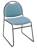 300 Series, Stack Chair, Multi-purpose, Ganged Seating Without Arms, Oval Back