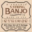 D'Addario J61 5-String Banjo Strings