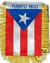 Puerto Rico Hanging Flag