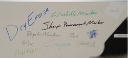 Transparent Dry Erase Overlay- 4'x20'