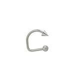 Spike Lippy Loop Labret Lip Jewelry Surgical Steel