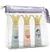 DISNEY PRINCESS VARIETY COLLECTION by Disney Set-3 Piece Glimmer Gloss Lip Shine Sampler Variety With Disney Princesses .5 Oz Each