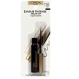 Loreal Lineur Intense Brush Tip Liquid Eyeliner, Brown - 3 ea
