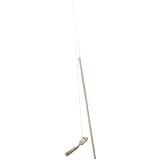 Catit Eco Terra Natural Raffia Toy, Mouse on a Stick