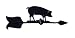 24 Hog Accent Weathervane