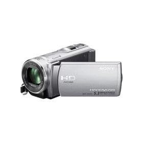 Sony HDR-CX210E Full HD - PAL - Camcorder, 8GB Flash Memory, 25x Optical Zoom, 1920 x 1080/60p Recording, 2.7 LCD Touch Screen, 1x CMOS Sensor, Silver