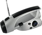 Emergency Battery-Free Wind Up Flashlight  FM Radio