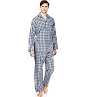 Pure Cotton Checked Pyjamas