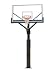 Barbarian Raider 72 Inch Acrylic In Ground Basketball System