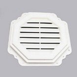 Octagon Gable Vent - 531010-1 22In. Wht Octagon Vent