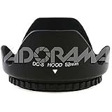 Adorama 52mm Wide Angle Digital Lens Hood - Petal Shaped