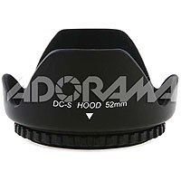 Adorama 52mm Wide Angle Digital Lens Hood - Petal Shaped