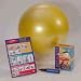 FitBall Exercise Ball 75 CM Yellow