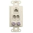 Almond Data/Telephone Wall Plates