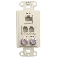 Almond Data/Telephone Wall Plates