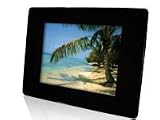 Mcl Samar - SY-PFR-805 - Cadre Photo num&eacute;rique 8" - R&eacute;solution 800x600 pixels - Lecteur cartes - USB - Calendrier - Alarme - Noir