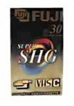 Review Fuji Magnetics VHS-C SHG EC 30 / Fuji Magnetics E30 SHG Blank Tapes