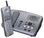 AT&T 2455 2.4 GHz DSS Cordless Phone with Answering System and Caller ID (Metallic Charcoal)