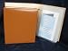 Large Tan Leather Look Greeting Card Album