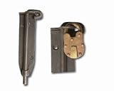 Black Iron Locking Slide Bolt 11 1/2"