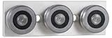 Pacific Bearing RRS18 For Rr18 Guide Rail Slider-3 Rollers & Plate