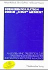 Produkt-Bild: B&uuml;rgerinformation durch ' neue' Medien