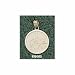 Rider on Horse Circle Pendant - 10KT Gold Jewelry