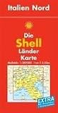 : Shell L&auml;nderkarte. Italien Nord. 1 : 500 000: Mit Ortsverzeichnis und Reisef&uuml;hrer