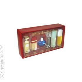 Womens designers Perfume by Elizabeth Arden, ( ELIZABETH ARDEN COLLECTION GIFT SET (MEDITERRANEAN EAU DE PARFUM SPRAY 0.33 oz + PROVOCATIVE EAU DE PARFUM SPRAY 0.33 oz + GREEN TEA EAU DE PARFUMEE 0.5 + RED DOOR EAU DE TOILETTE SPRAY 0.33 oz + SUNFLOWER