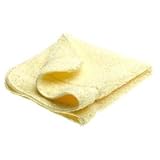 Lot of 6 - Huntington Home Fashion Collection Canary Yellow Washcloths
