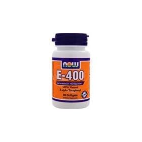 Click here to buy Vitamin E-400 IU 50 Softgels by Now Foods.