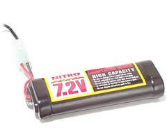 HR72 7.2 Volt Nitro NiCd Battery