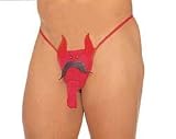 HOT Mens Sexy Funny Thong Novelty One Size - DEVIL Pouch