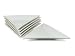 Ten Strawberry Street Whittier White Triangle Appetizer/Salad Plate Set of 6