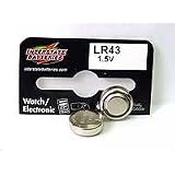 Buy 186 LR43 1.5V Alkaline Battery by Allsop